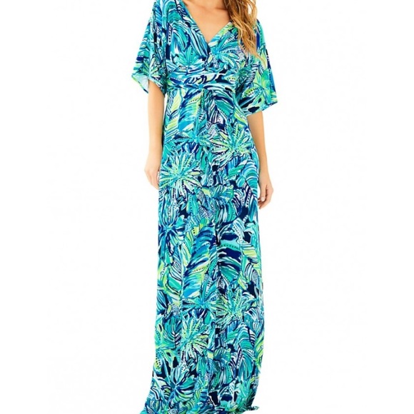 lilly pulitzer parigi maxi dress